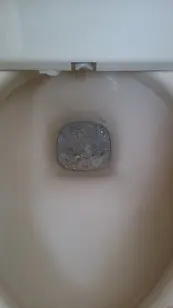 留守中にトイレの便器の水が凍ってしまった