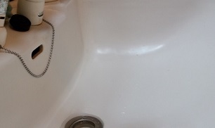 札幌市西区の洗面台の水つまり修理