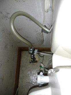 トイレの水道の出が悪い