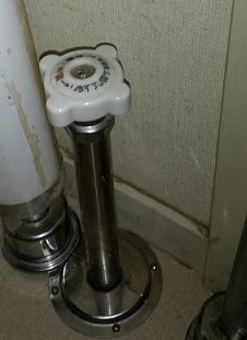 水道の元栓の水漏れ修理