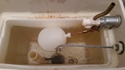 トイレの漏水修理・ボールタップ交換