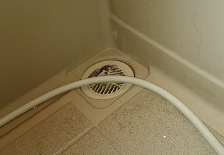 ユニットバスの排水つまり