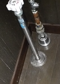 水抜き栓（水道の元栓）の漏水修理