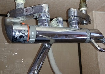 お風呂のシャワーが出なくなった