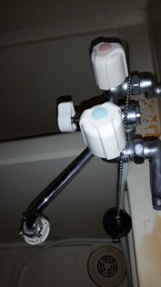 浴室の蛇口の切替部の故障（札幌市白石区の水道修理）