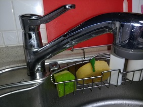キッチンの混合水栓交換