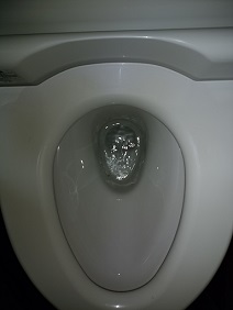 温水洗浄便座の水漏れで取り替え