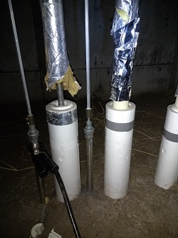 水道凍結の修理