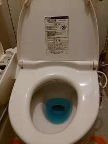 TOTOウォシュレットの交換工事